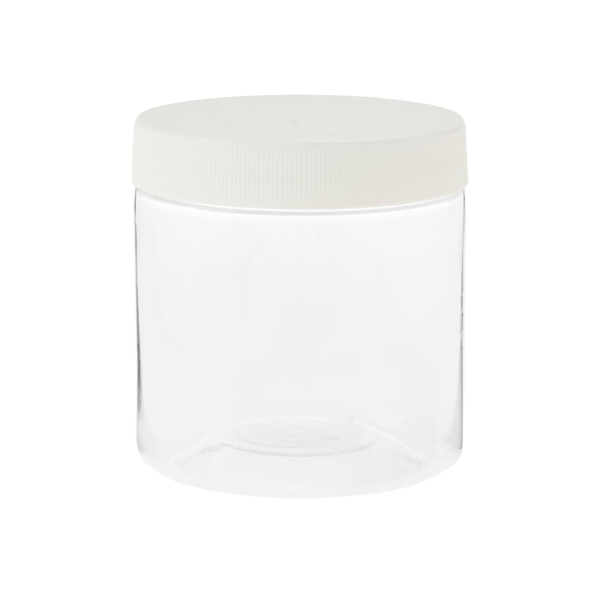 36 Pack: Plastic Storage Jar by Simply Tidy™, 8oz.